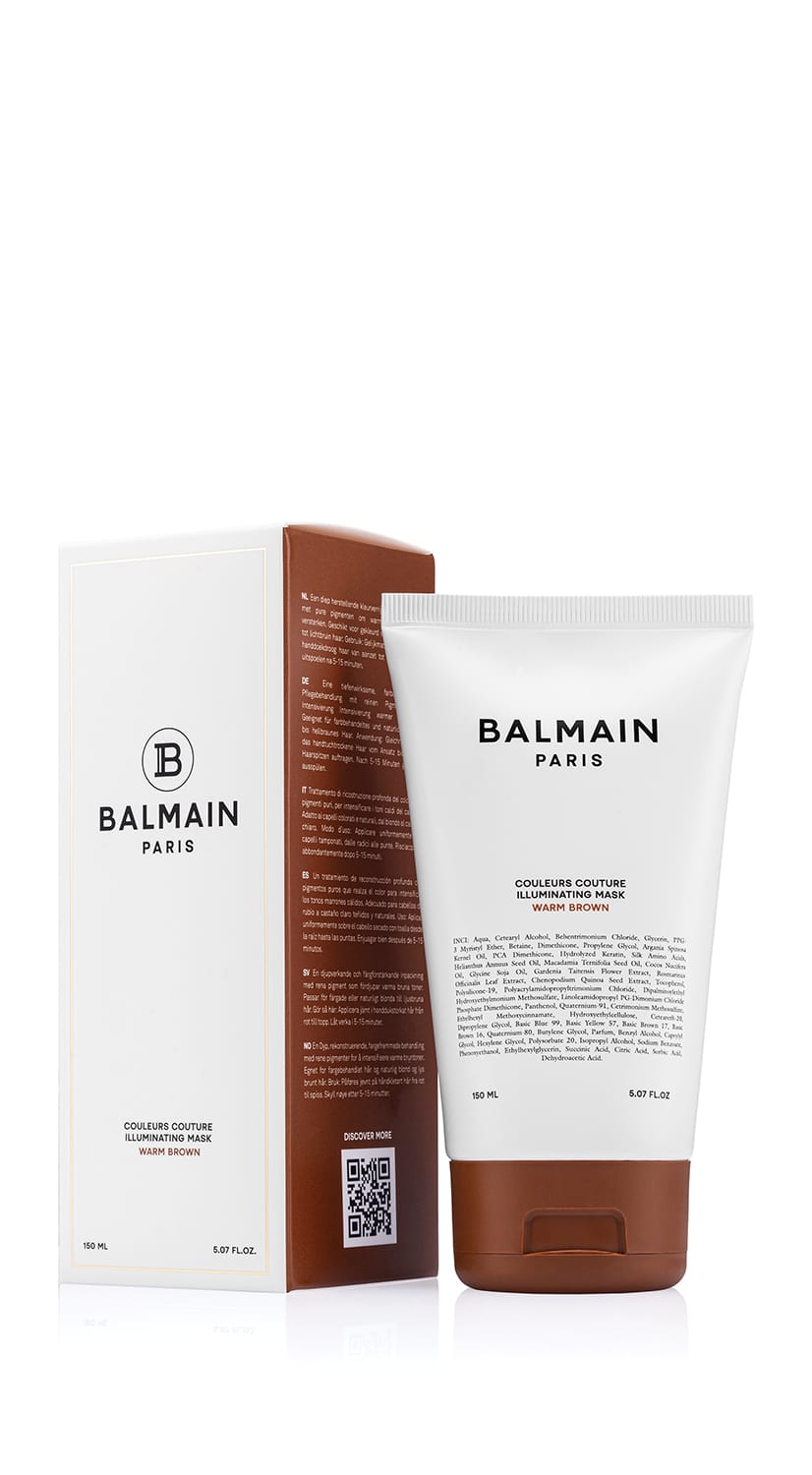 Balmain Couleurs Couture Illuminating Warm Brown Mask 150 ml