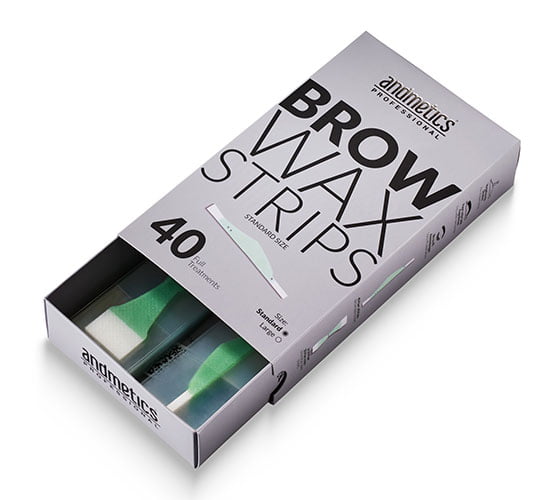 Brow Wax Strips Standard Size 40st