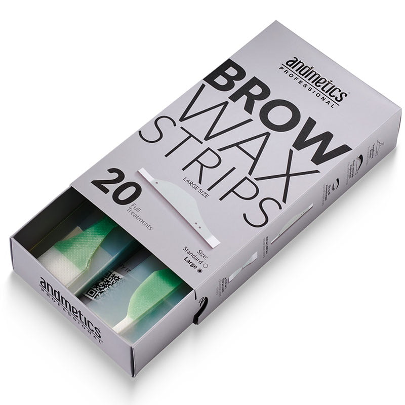 Brow Wax Strips Large Size 20st