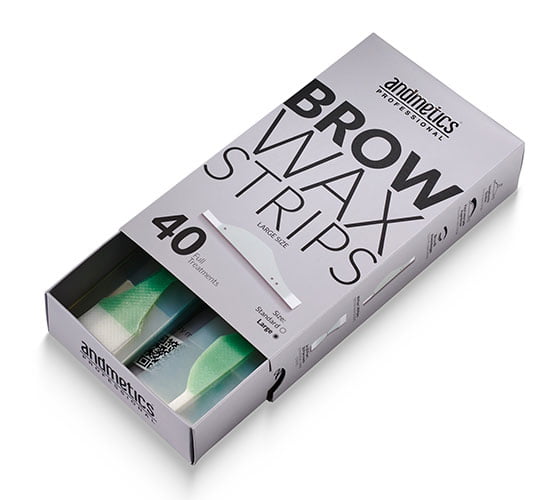 Brow Wax Strips Large Size 40st