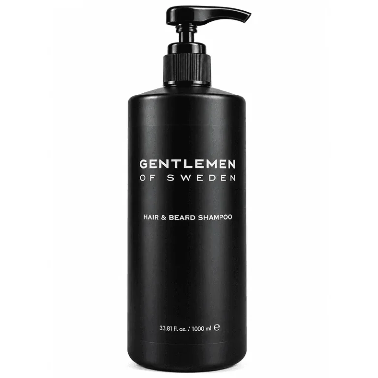 Gentlemen of Sweden Hair & Beard Shampoo 1000 ml med pump
